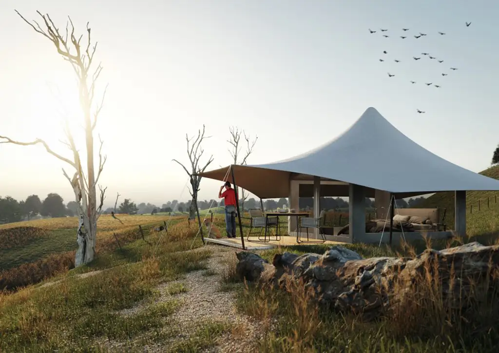outdoor ecostructures 3d cgi ar visualisation