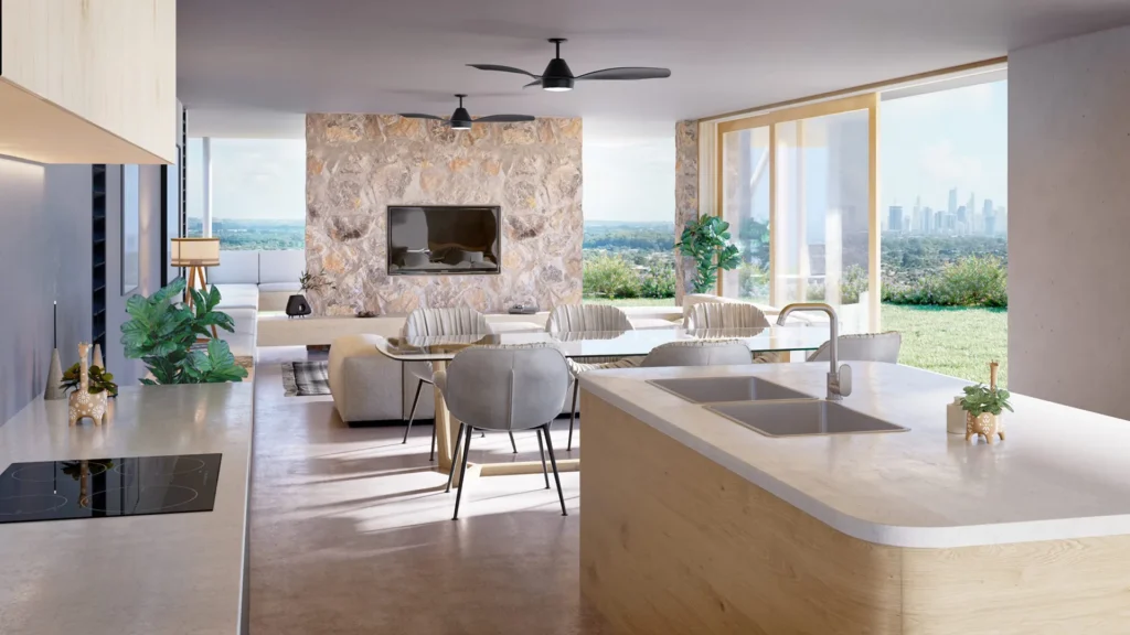 3d cgi render burleigh heads renovation renovate or rebuild visualisation