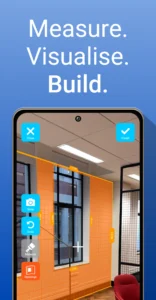 measure and quote in application ar app 1