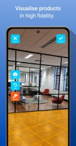 measure and quote in application ar app 3