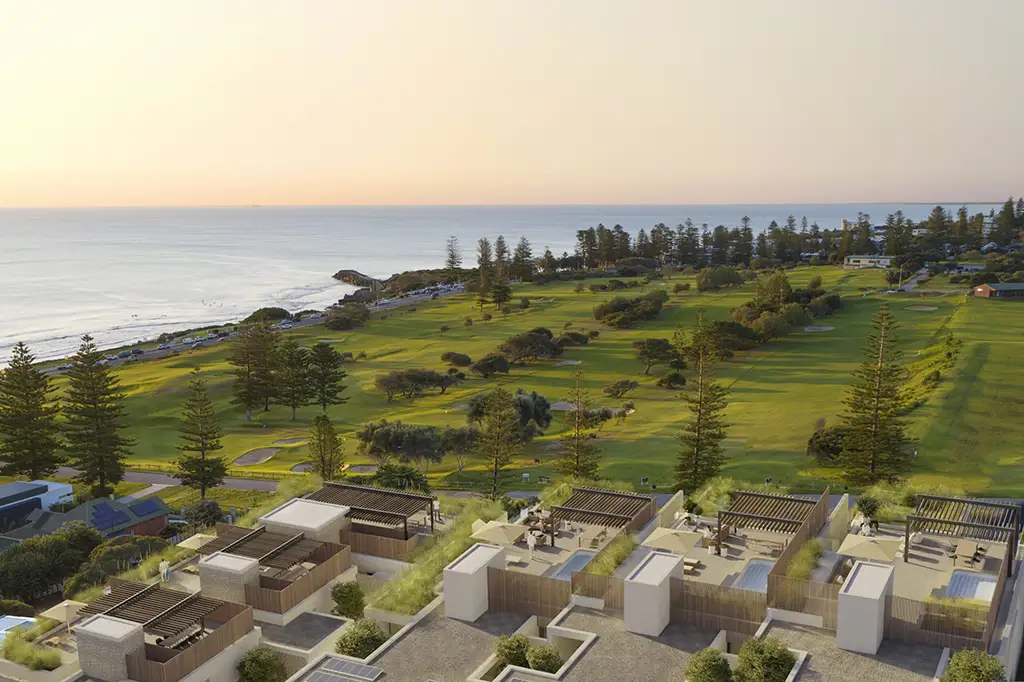 architectural render gallery 3d render pearse street cottesloe hartree associates architect aerial exterior visualisation