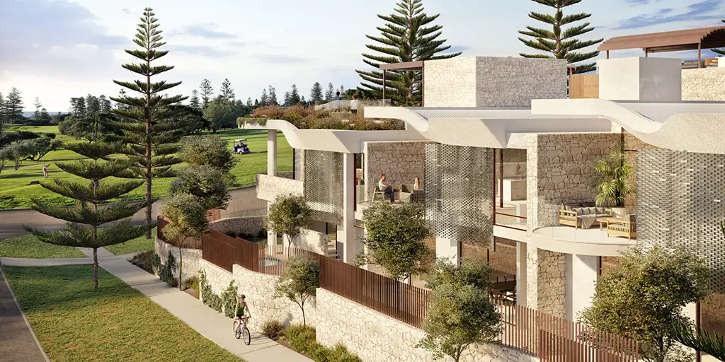 architectural render gallery 3d render pearse street cottesloe hartree associates architect avonmore aerial exterior visualisation