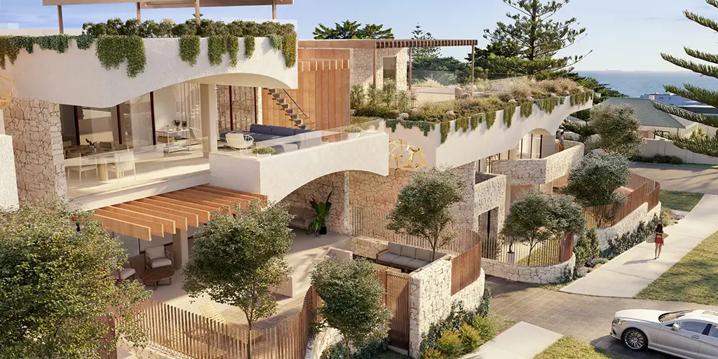 architectural render gallery 3d render pearse street cottesloe hartree associates architect cam terrace exterior visualisation