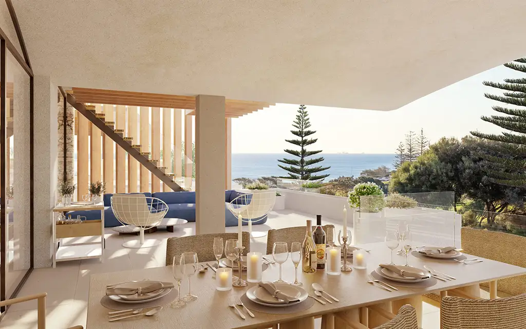 architectural render gallery 3d render pearse street cottesloe hartree associates architect interior visualisation