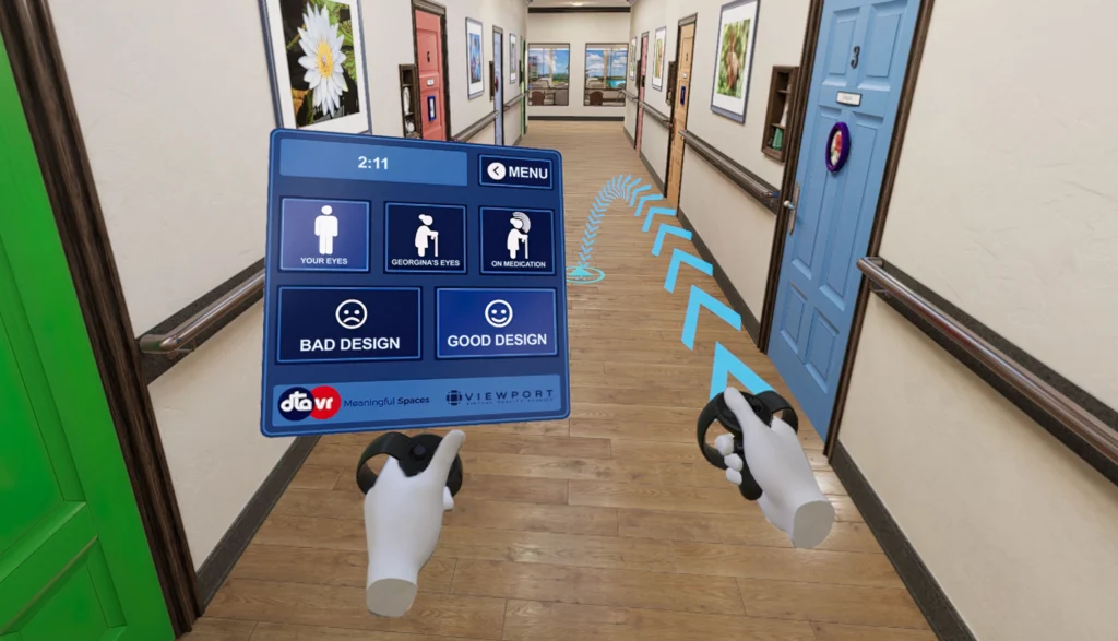 virtual reality training dta