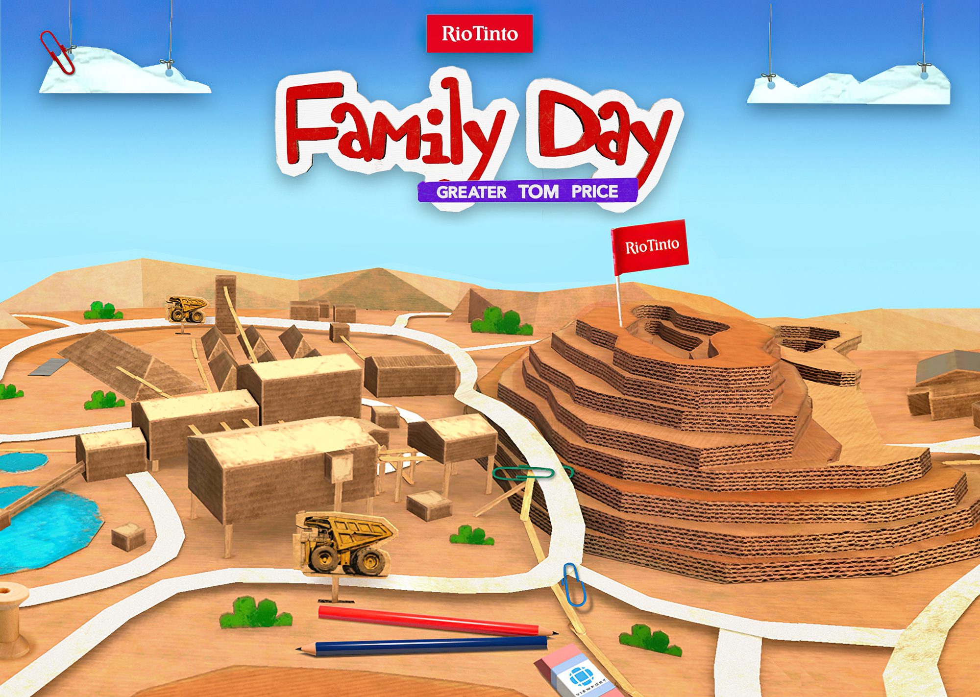 Tom Price Family Day &ndash; Rio Tinto 360 & Apps project by Viewport