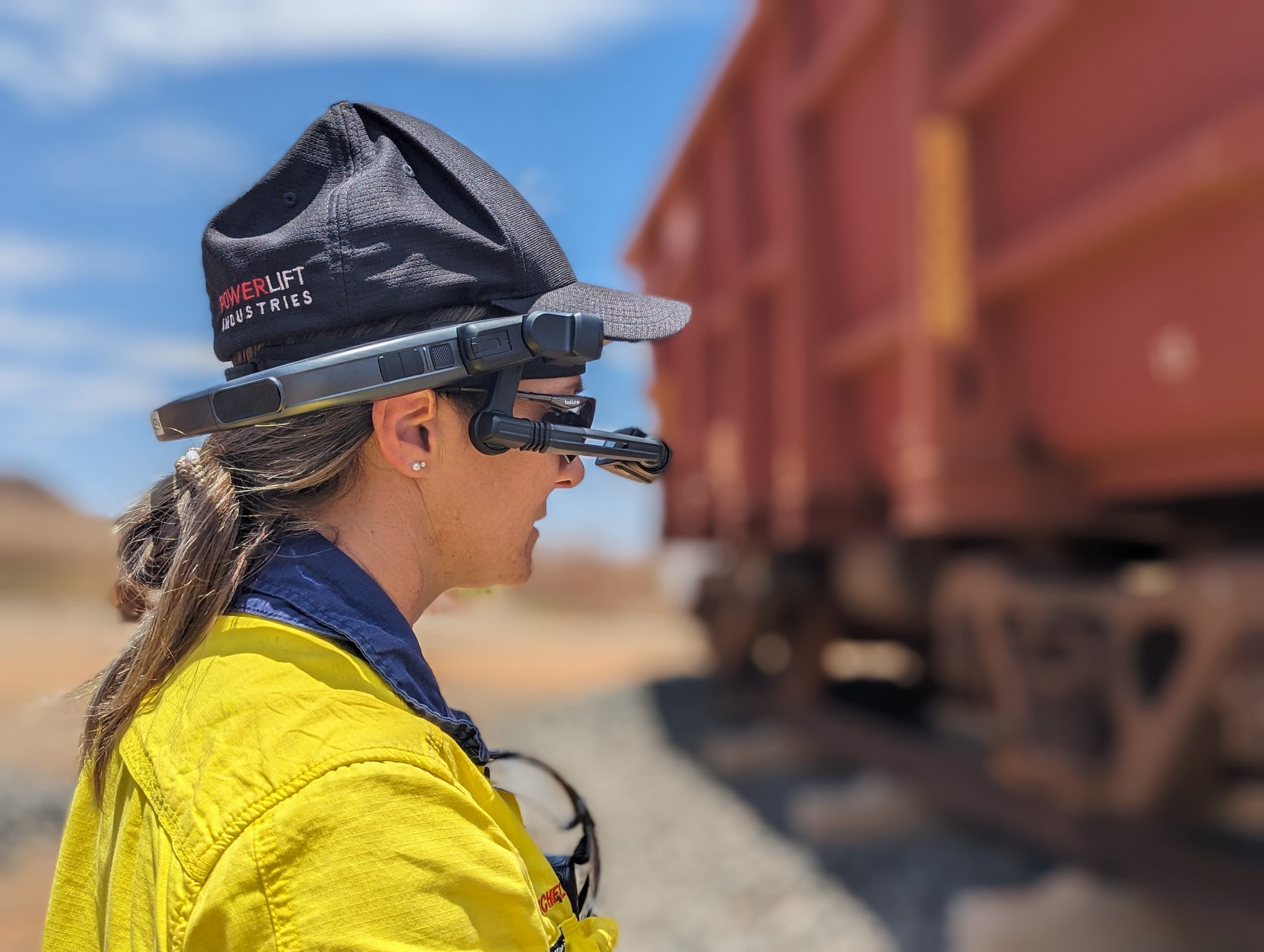 RealWear Remote Assist &ndash; Rio Tinto AR project by Viewport