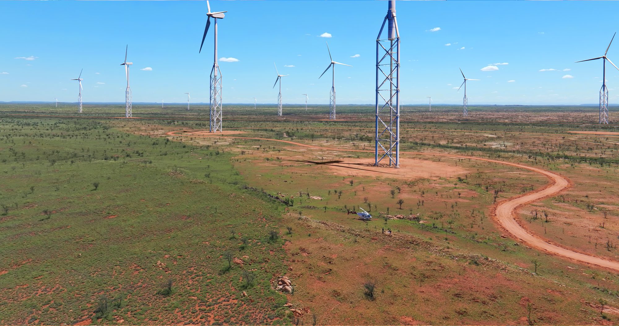 East Pilbara Generation Hub &ndash; Fortescue Metals Group Rendering & 360 project by Viewport