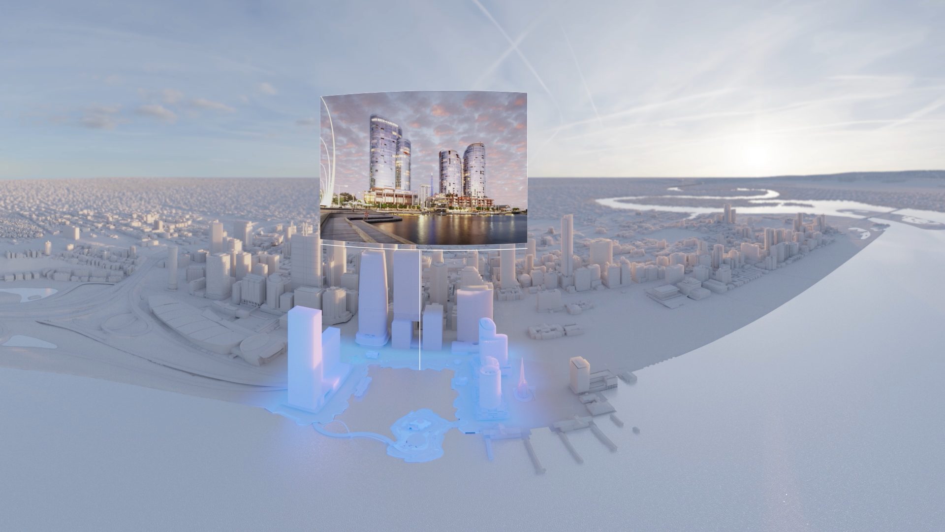 A City in Flux &ndash; State Library of WA Rendering, 360 & VR project by Viewport