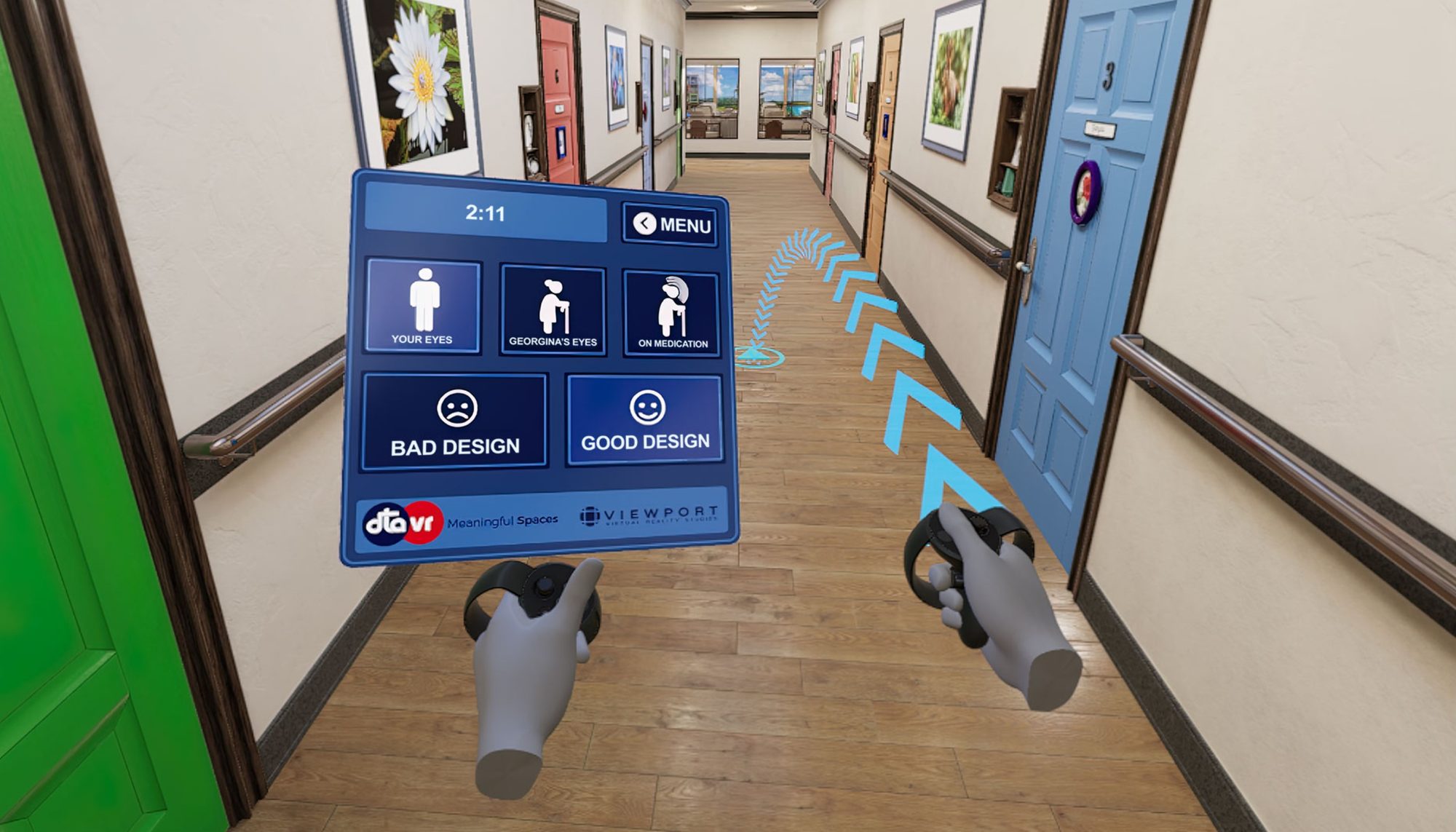 Meaningful Spaces &ndash; Dementia Training Australia VR project by Viewport