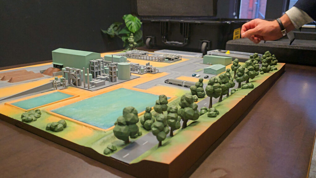 Scandium Scale Model